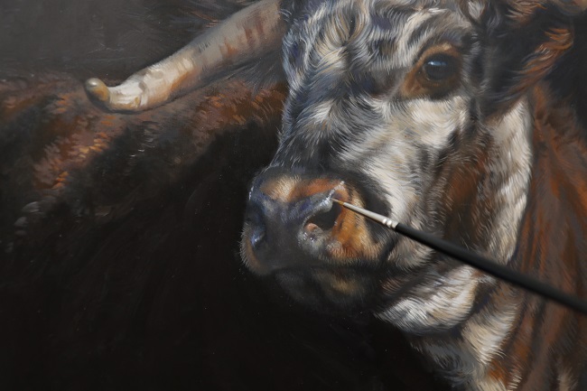 Ontspannend zonde succes koeien schilderijen - de details in olieverf ⋆ jennifer koning